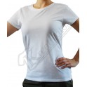 Bílé dámské tričko Gildan (-70%)